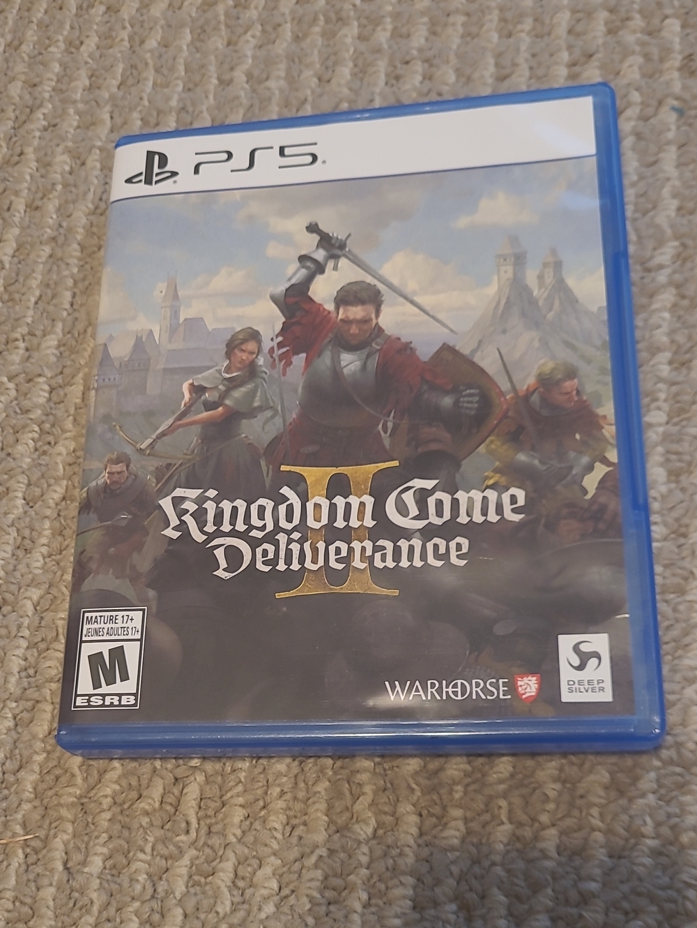 Sony PS5 Kingdom Come: Deliverance II - Blue Case